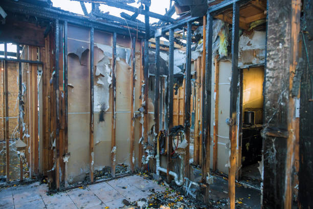Professional Soot Cleanup technician working in Pocahontas, AR